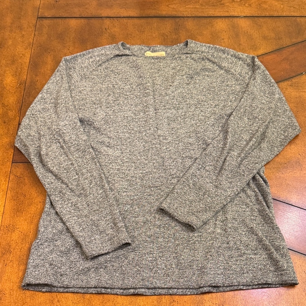 Classic Gray Crewneck Sweater for Men